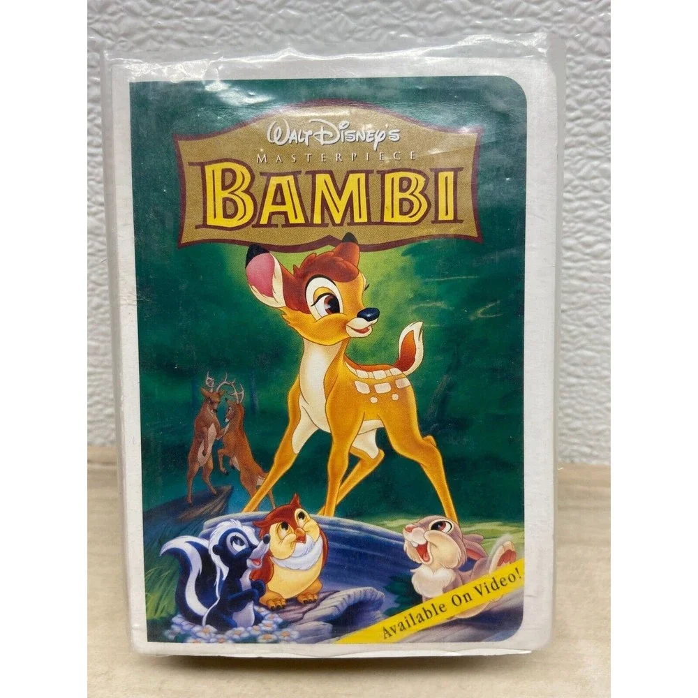 Vintage 1996 Mc Donalds Happy meal Walt Disney Collection Bamby